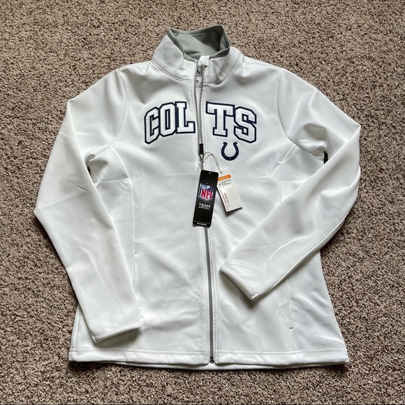 Antigua Tops - NWT Antigua Indianapolis Colts Zip Up